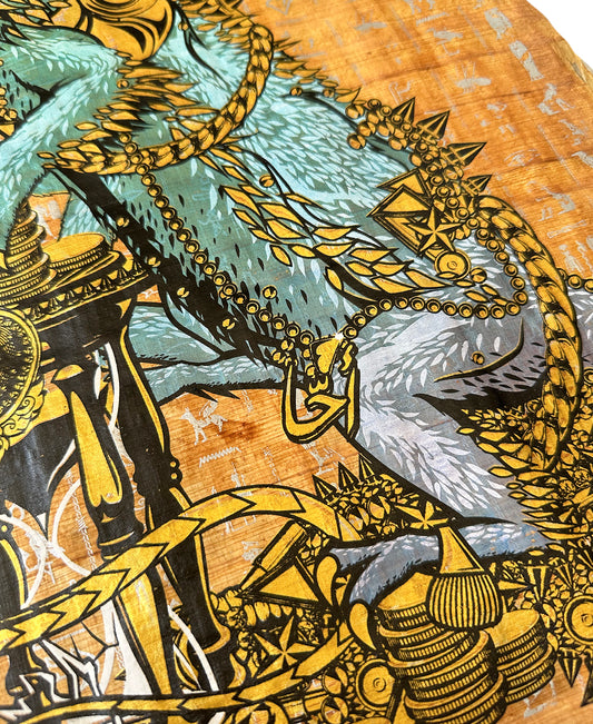 ELEVEN LIVES - Papyrus Print