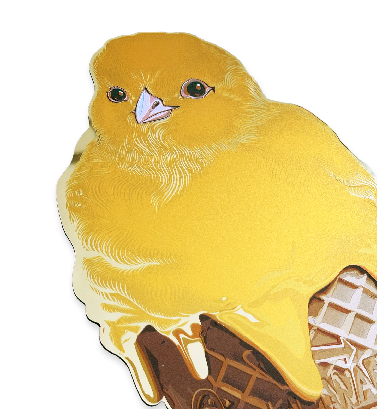 CHICK-IN-WAFFLE - Sugar Cone