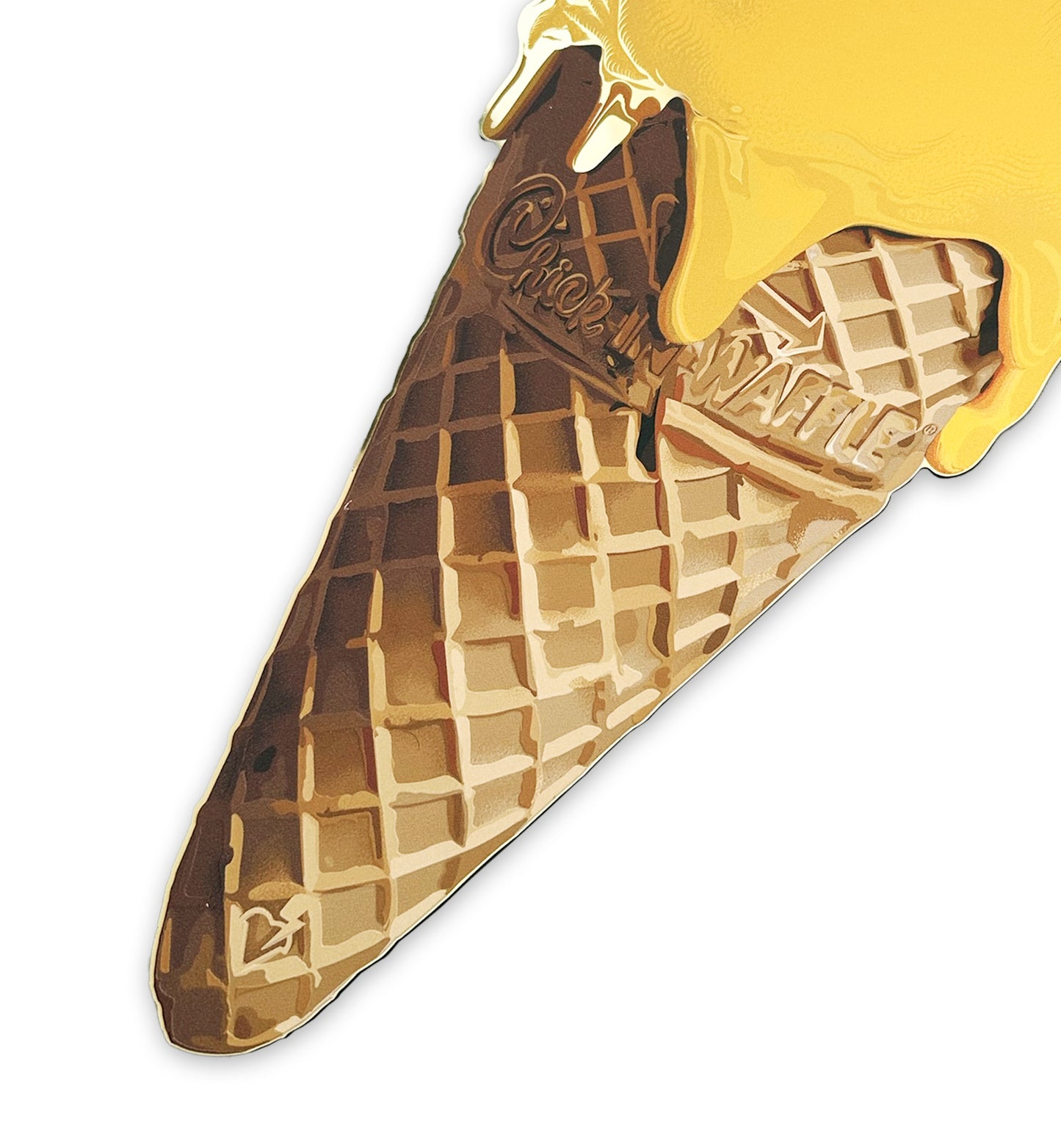 CHICK-IN-WAFFLE - Sugar Cone