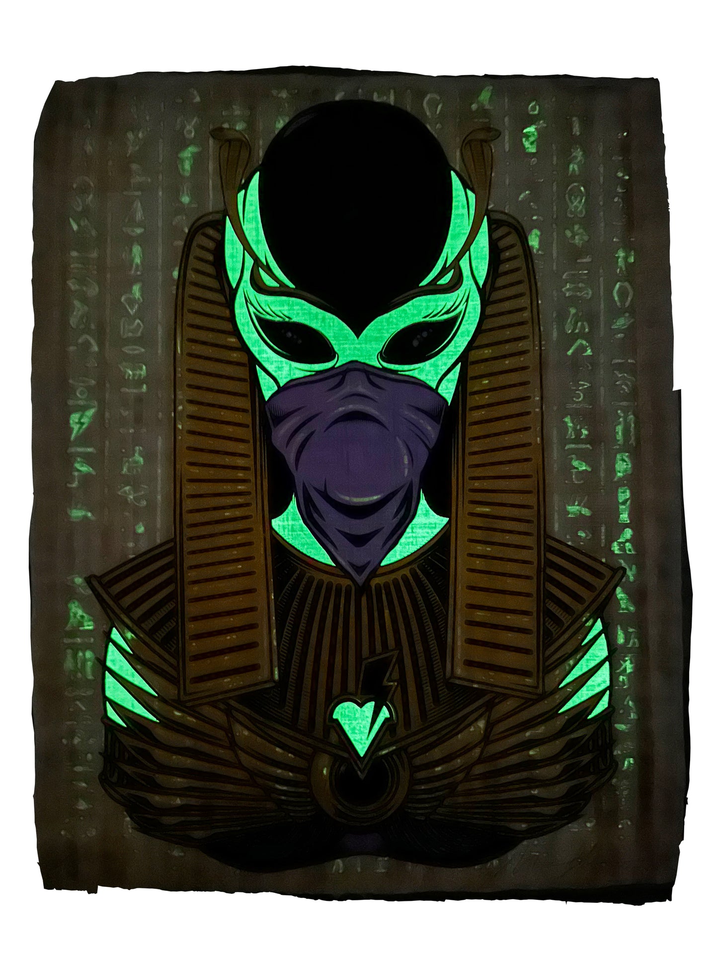 Alien: Hidden (Glow in the Dark) Papyrus Print