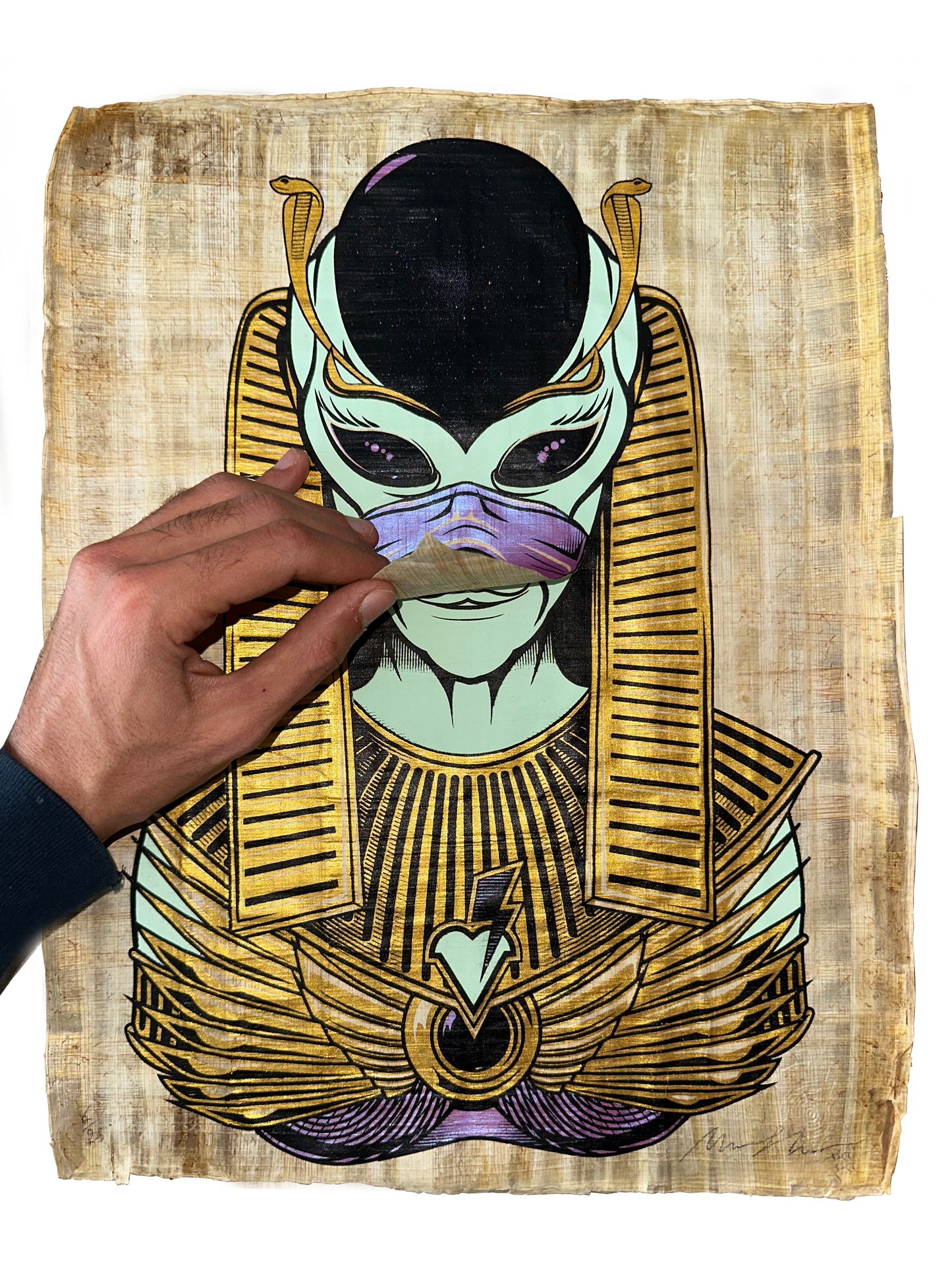 Alien: Hidden (Glow in the Dark) Papyrus Print