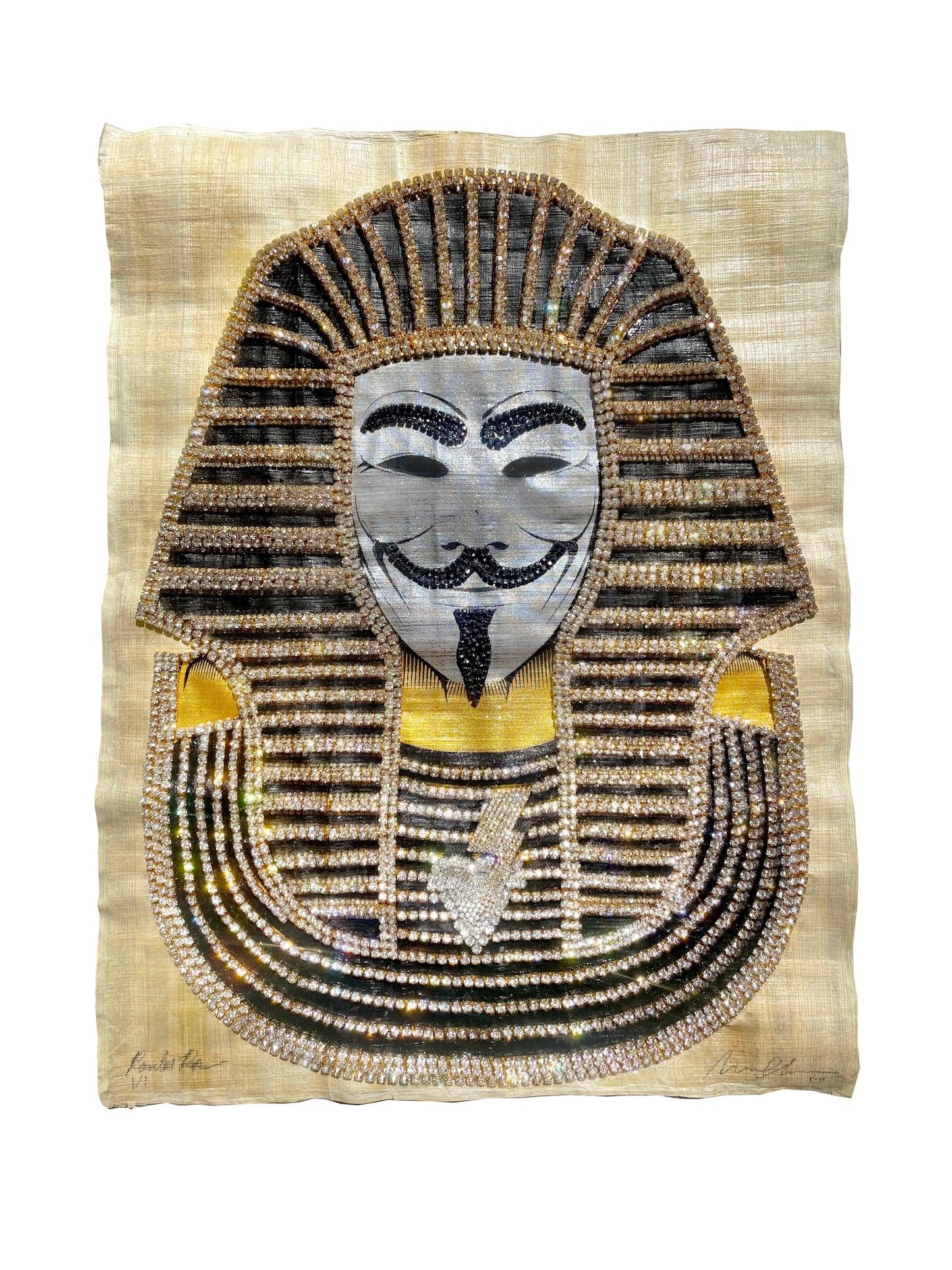 The 2Vth Eroded 1/1 Papyrus (Collab w/ Randall Byers)