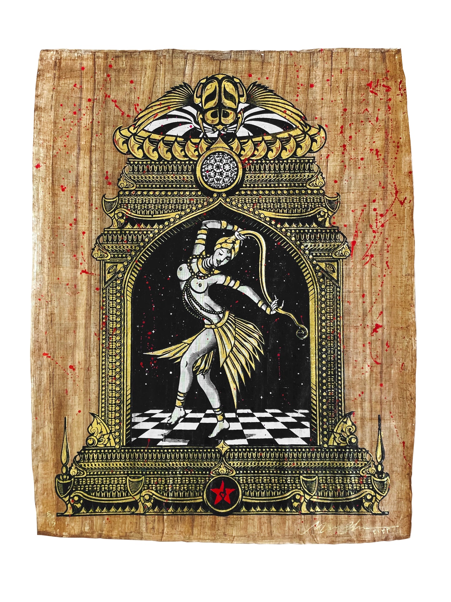 TEMPLE DANCER - Hand Embellished (Collector's Edition)