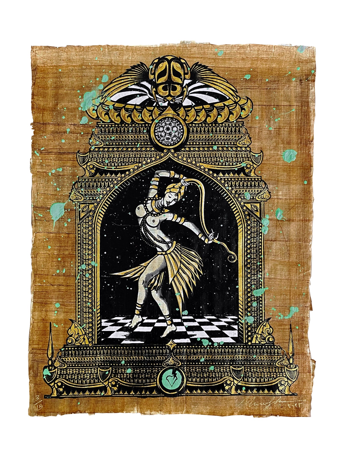 TEMPLE DANCER - Hand Embellished (Collector's Edition)