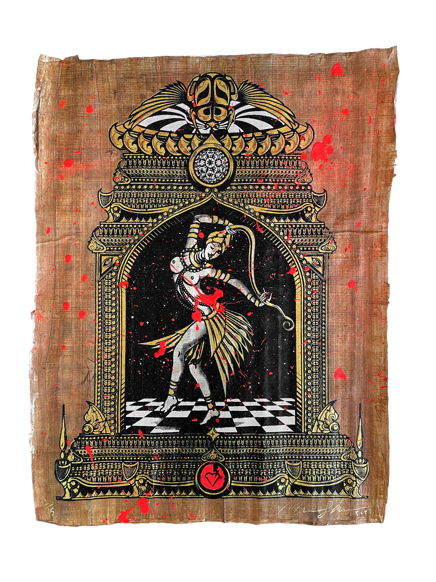 TEMPLE DANCER - Hand Embellished (Collector's Edition)
