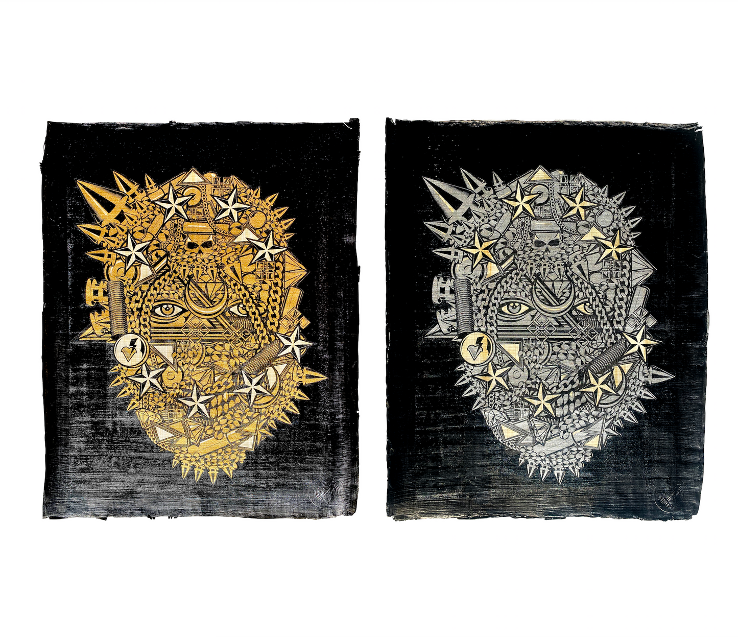 Yeezus: Blacked Papyrus Set of 2 (Collectors Edition)