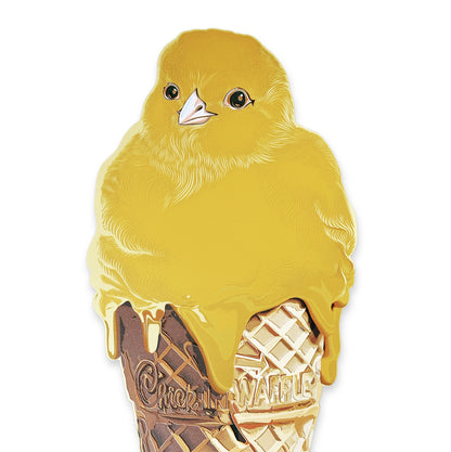 CHICK-IN-WAFFLE - Sugar Cone