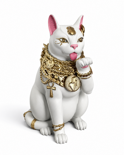 9 Lives: Instinct Sculpture (Alabaster)
