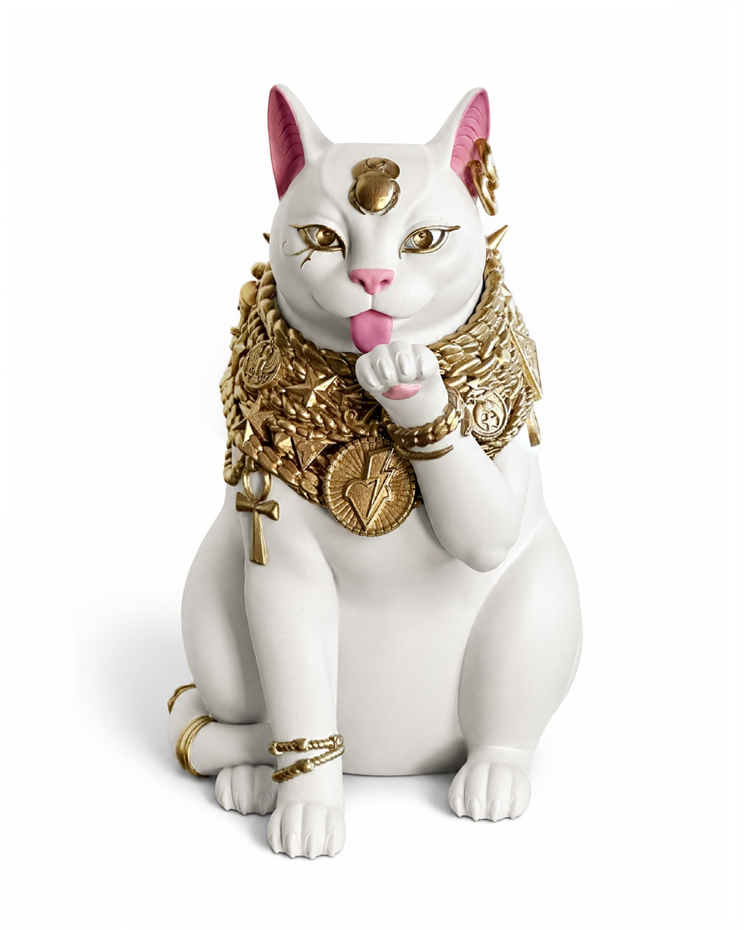 9 Lives: Instinct Sculpture (Alabaster)