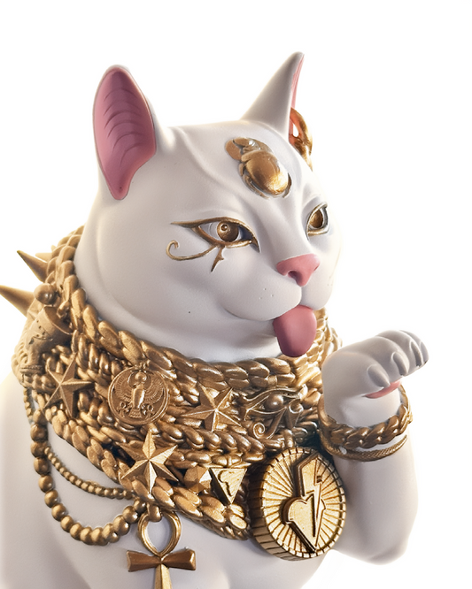 9 Lives: Instinct Sculpture (Alabaster)