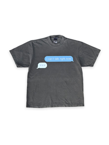 TGR: Text Tee (CANT TALK)