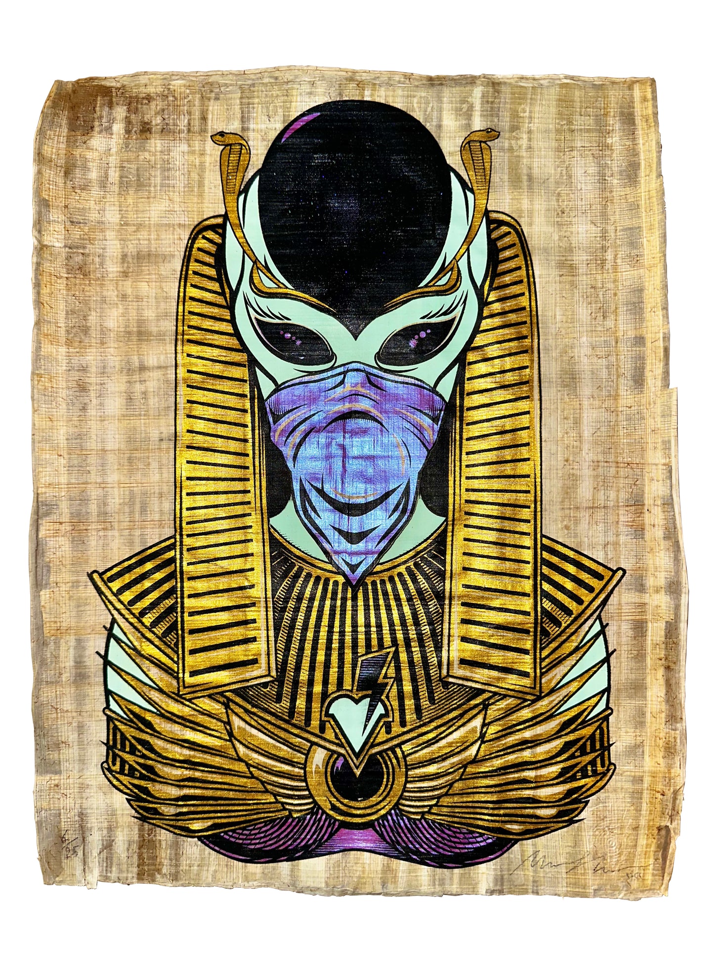 Alien: Hidden (Glow in the Dark) Papyrus Print